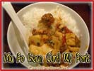 Chinese Food Best Love Ma Po Bean Curd Pork