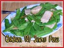 Chinese Food Best Love Chicken W/ Snow Peas