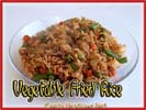 Chinese Food Best Love Vegetable Fried Rice