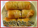 Chinese Food Best Love Vegetable Spring Roll
