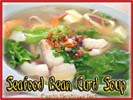 Chinese Food Best Love Seafood Bean Curd Soup