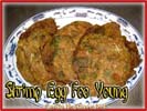 Chinese Food Best Love Shrimp Egg Foo Young