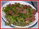 Chinese Food Best Love Beef W/ Peppers