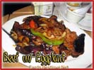 Chinese Food Best Love Beef w/ Eggplant
