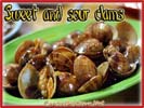 Chinese Food Best Love Sweet and Sour Clams