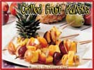 Chinese Food Best Love Grilled Fruit Kabobs