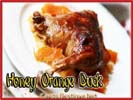 Chinese Food Best Love Honey Orange Duck